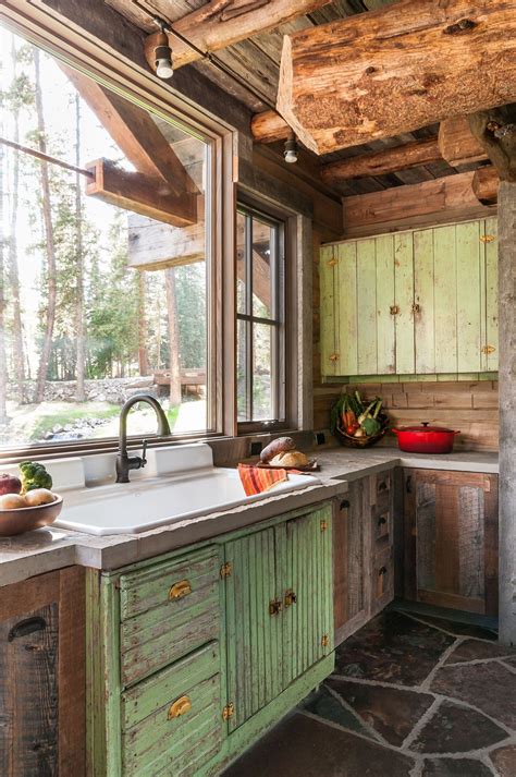 Image result for Rustic Small Kitchen