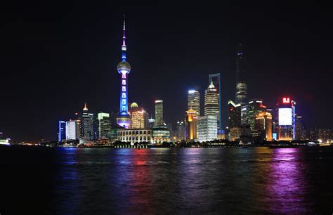 上海江滩夜景|摄影|环境/建筑|九三丶 - 原创作品 - 站酷 (ZCOOL)
