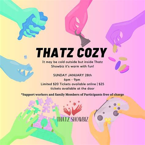 Thatz Cozy!, Thatz Showbiz Theatre Project Inc., Vaughan, 28 January ...