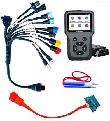 FREEFACE Bs6 bike cable (11 Types Cable + V311 ) work on all Bikes OBD ...