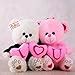 Buy Grabadeal Couple Teddy Bear Holding I Love You Heart (White and ...
