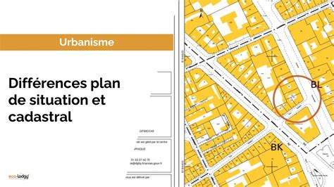 Différences entre Plan de Situation et Plan Cadastral | Eco-Lodgy