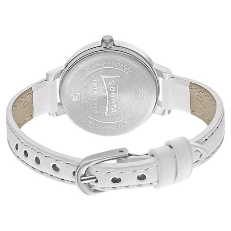 Sonata Unveil Blue Dial Women Watch With Leather Strap