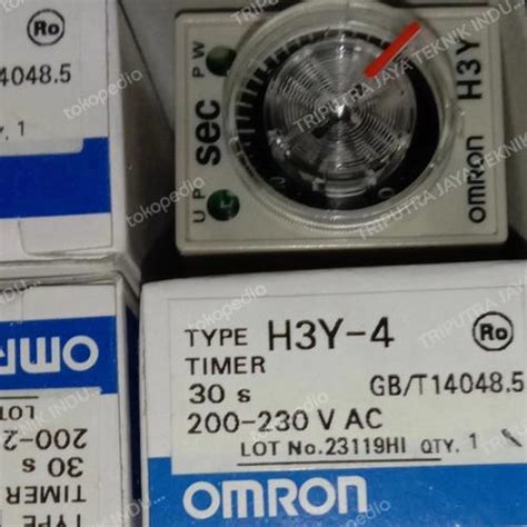 Jual TIMER H3Y-4 OMRON 30sec 220v original - Kota Bandung ...