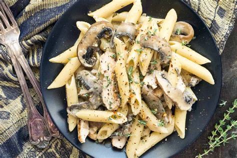 Portobello Penne Pasta Casserole Recipe | Home Pressure Cooking