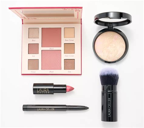 (QVC) Laura Geller 5-Piece Holiday Glam Full-Face Collection ...