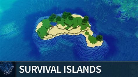 Small Survival Island Seed | Minecraft PE Bedrock Seeds