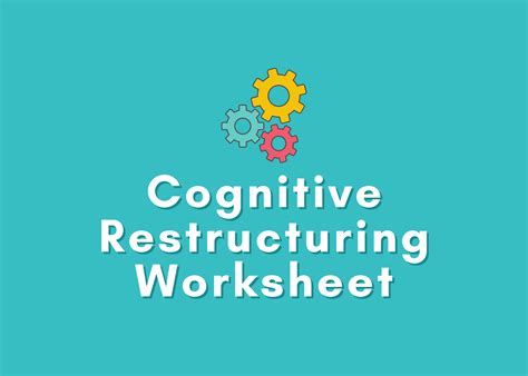 Image result for Teaching Cognitive Restructuring