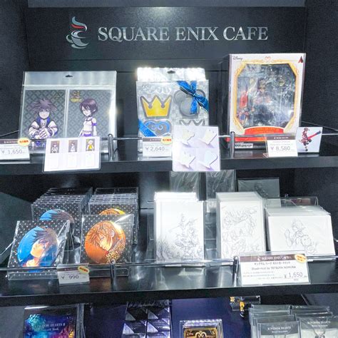 Kingdom Hearts Merchandise at Square Enix Café • TDR Explorer