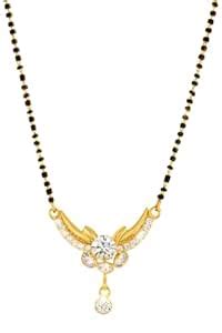 Buy RAMDEV ART FASHION JEWELLERY Gold Mangalsutra Chain for Women ...