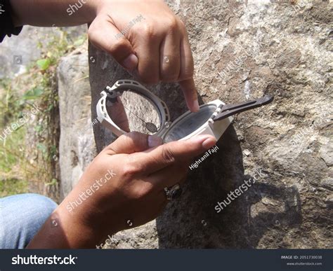 Image result for Structural Geology How to Use Compass