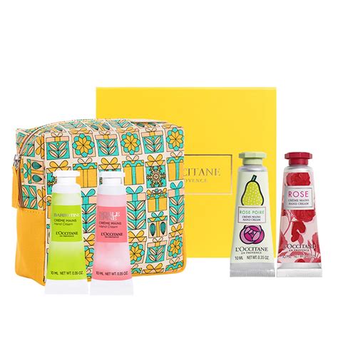 L'Occitane Floral Handcream Travel Kit | Naturally Enriched with ...