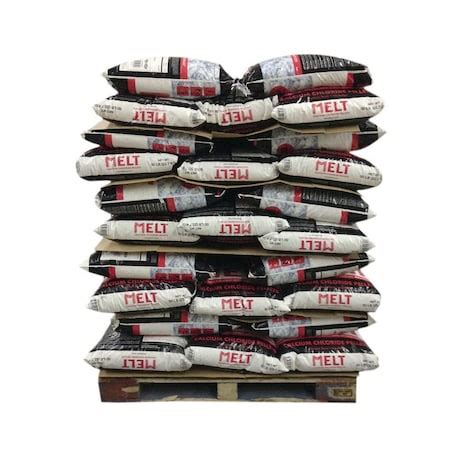 Snow Joe Melt 50 lb. Calcium Chloride Pellets Ice Melter (Pallet of 50 ...