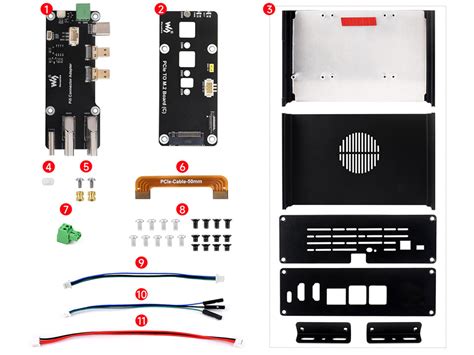 Multi-functional All-in-one Mini-Computer Kit Designed for Raspberry P ...