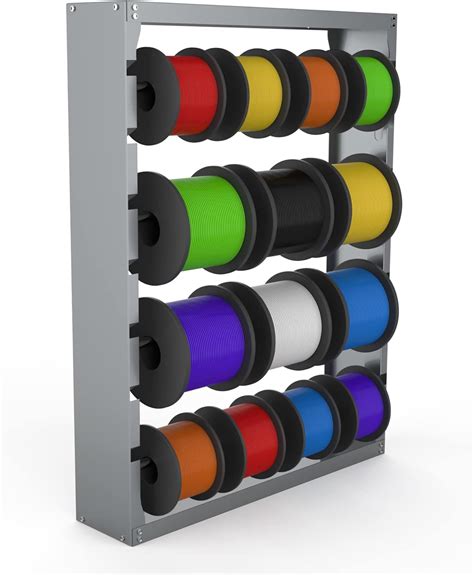 BEELUCK Wire Spool Rack Wire Spool Holder Wall Mounted Cable Dispenser ...