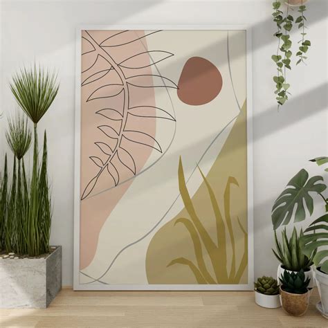 Tropical Leaves Earthy Tone - II – Ritwikas