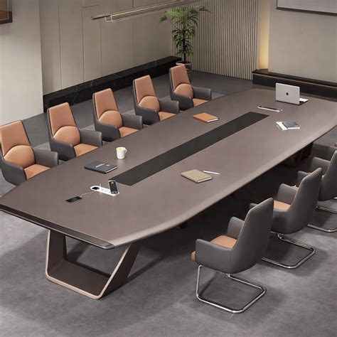 Luxury Modern Oval Conference Table for Offices – Lakdi.com - Furniture ...