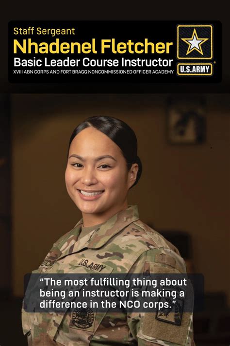 Fort Bragg NCO instructor spotlight: Staff Sgt. Nhadenel Fletcher ...