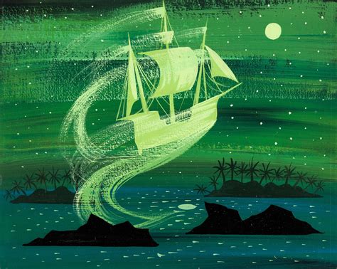 Peter Pan "ship" - Mary Blair Concept Art (disney 1953) - Mary Blair ...