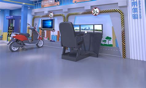VR交通安全体验-交通安全教育展厅-交通安全互动游戏 | 武汉科领多媒体