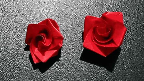 Tutorial On Origami Rose 的图像结果