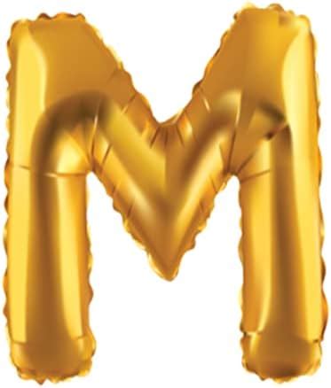Buy JUST PARTY Gold Letters Alphabets Foil Balloons for Birthday ...