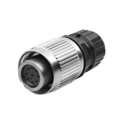 YW-16-J09PE-03-001 9-Pin Waterproof Connector - Female