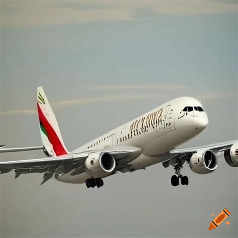Fly emirates logo on Craiyon