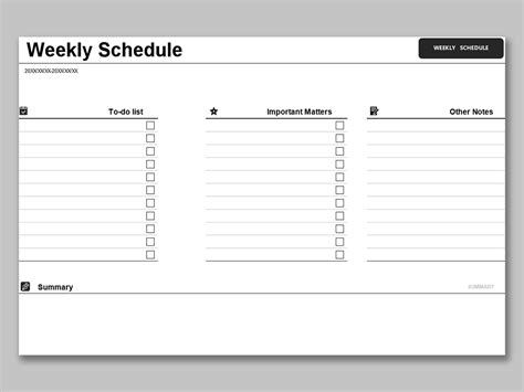 Image result for Weekly Schedule Excel Example