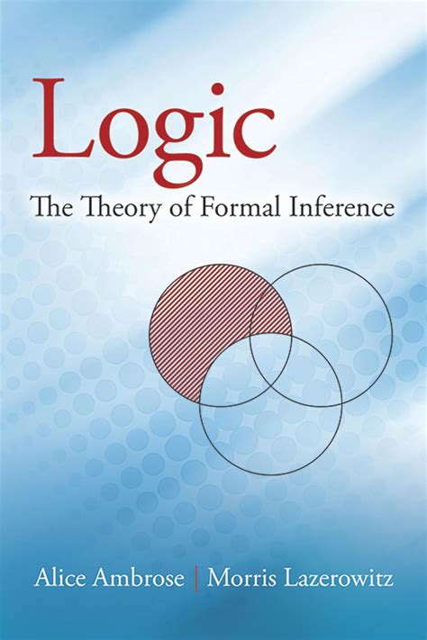 Buy Logic: The Theory of Formal Inference Book Online at Low Prices in ...