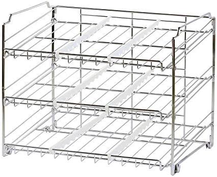 Callas Kitchen Cabinet Pantry Pan and Pot Lid Organizer Rack Holder ...
