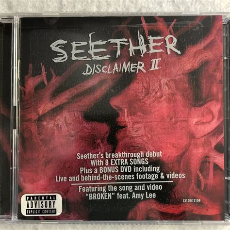 Image result for Seether Disclaimer II