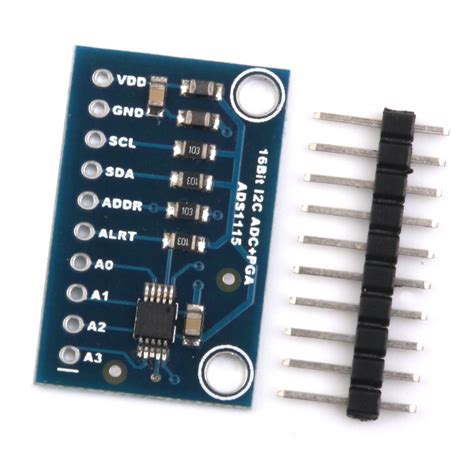 Buy solaris ADS1115 Module 16 Bit I2C ADC 4 Channel with Gain Amplifier ...