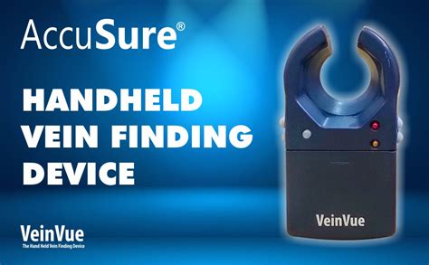 AccuSure VeinVue Vein Finder Hand-held Vein Illuminator Locator for ...