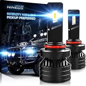 NINEO 9005 LED Bulbs,Halogen Replacement, 90W Hb3 Extremely Bright ...