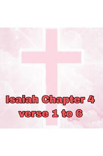 Image result for Isaiah Chapter 4 Explained