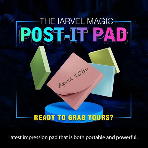 POST-IT PAD BY IARVEL MAGIC - Nikhils Magic
