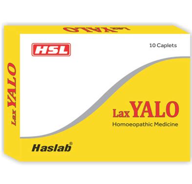 Haslab Laxyalo Tablets – Natural Homeopathic Laxative for Constipation ...