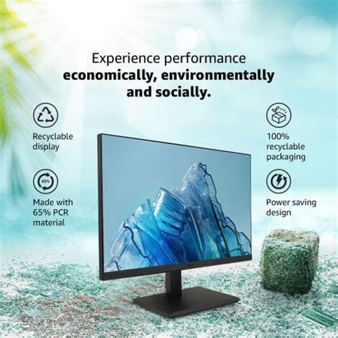 Acer 60.45 cm (24 inch) Full HD LED Backlit IPS Panel with USB-C Port ...