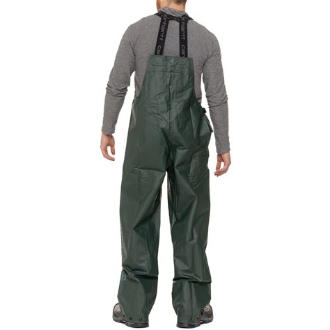 Carhartt 103506 Big and Tall Lightweight Rainstorm Bib Overalls ...
