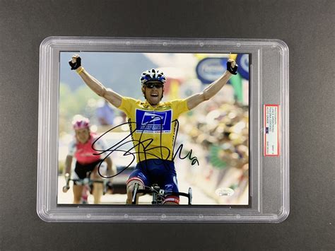 Lance Armstrong Autographed Memorabilia | Signed Photo, Jersey ...