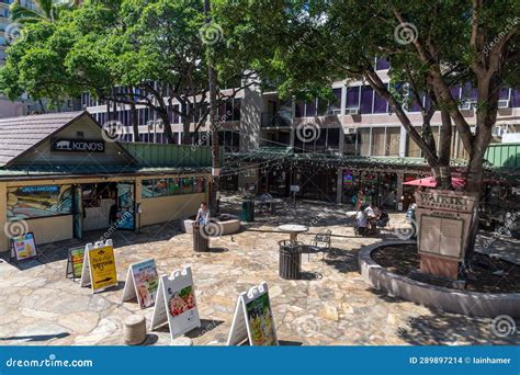 Waikiki Market Place, Waikiki, Hawaii Editorial Stock Image - Image of ...