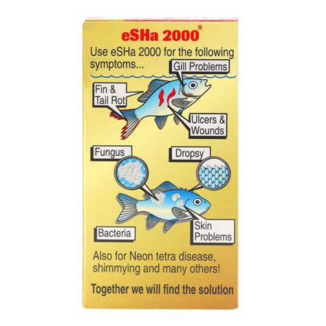 eSHa 2000 – Fungus, Finrot and Bacteria Treatment – Aqua Discus India