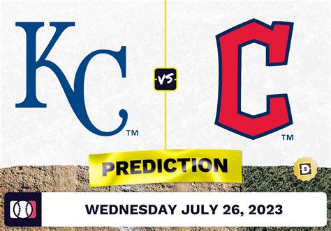 Royals vs. Guardians Prediction for MLB Wednesday [7/26/2023]