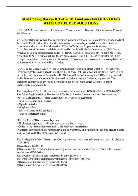 Basics of ICD-10 的图像结果