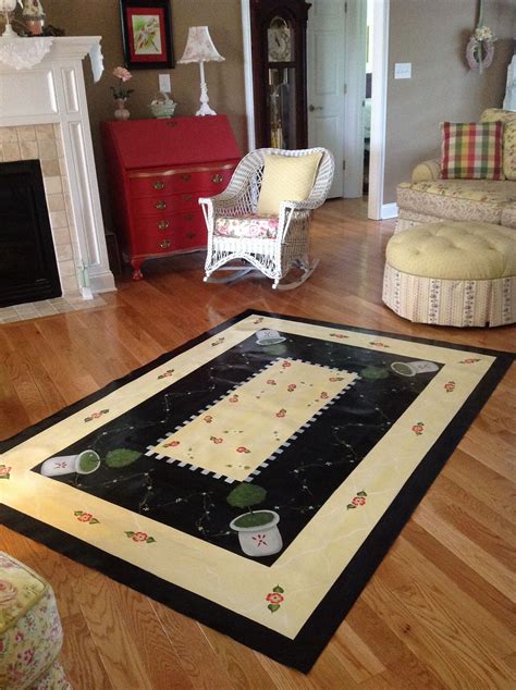 Painted Floor Cloths For Sale - a-shit-go1