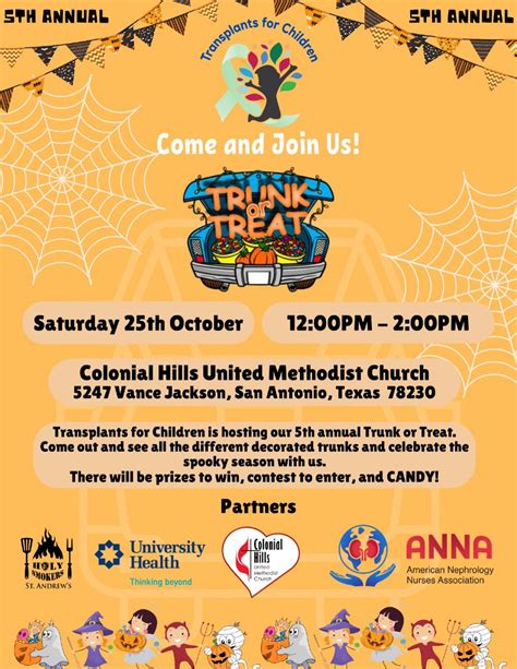 Annual TFC Trunk or Treat, Colonial Hills United Methodist Church ...