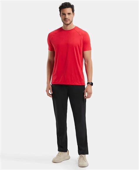 Buy Recycled Microfiber Elastane Stretch Trackpant with Zipper Pockets ...