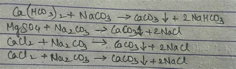 Both temporary and permanent hardness of water is removed by - Brainly.in