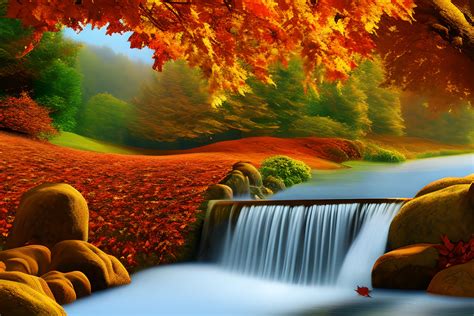Beautiful Fall Scenery Wallpaper